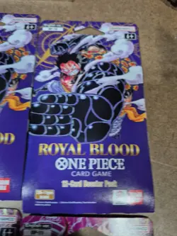 One Piece OP- 10 OP-11 Lot of 8Sleeved Booster Packs Bandai TCG New - Image 3