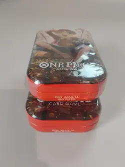 One Piece Tcg Tin X 2 TS-02 OP-13 Volume 2 Bundle FACTORY SEALED - Image 5