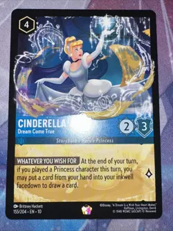Disney Lorcana Cinderella Dream Come True Legendary **PAIR OF TWO(2)** - Image 2