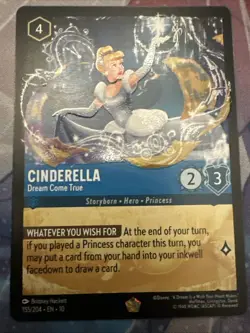 Disney Lorcana Cinderella Dream Come True Legendary **PAIR OF TWO(2)** - Image 5