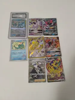 Pokemon Japanese Joltik AR/Graded/GX/SR/Mewtwo VSTAR/Full Art Holo Cards - Image 1