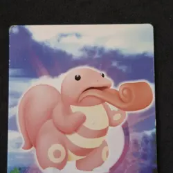 Lickitung FL 048 Bandai Carddass Zukan Card Pokemon Japanese Good - Image 2