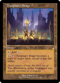 Thespian's Stage (Retro Frame) MTG Magic The Gathering - Image 1