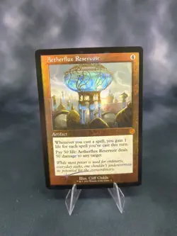 Aetherflux Reservoir The Brothers' War: Retro Frame Artifacts Foil - Image 1