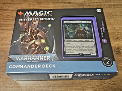 MTG Universes Beyond WARHAMMER 40,000 - COMMANDER DECK - Necron Dynasties! *NEW* - Image 1