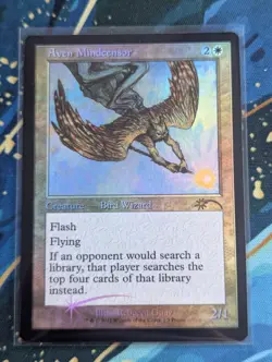 MTG Aven Mindcensor Retro Promo Foil - NM - Image 1