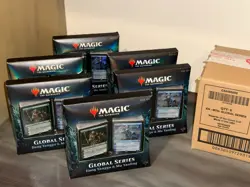 MTG Global Series Jiang Yanggu & Mu Yanling CASE of 6 BOXES NEW SEALED Decks - Image 1
