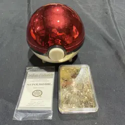 Pokemon Gotta Catch 'em All Poliwhirl 23k Gold-plated Card - Image 2