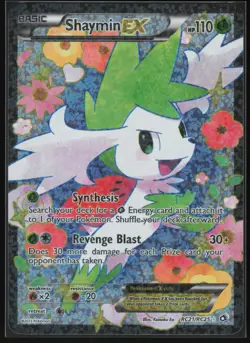 Pokemon Shaymin EX Legendary Treasures: Radiant Collection 2013 RC21/RC25 NM - Image 1