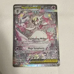 Pokemon Mega Gardevoir EX Holo TCG Card 178/132 Me01: Mega Evolution - Image 1