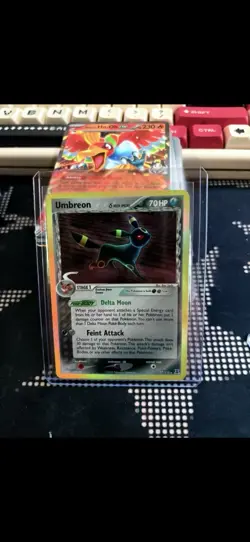 Umbreon 17/113 EX Delta Species 2005 HOLO Rare Pokemon Card TCG - Image 1