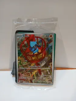 Riolu 010 - Pokemon Center Black Star Promo Mega Evolution SEALED - Image 2