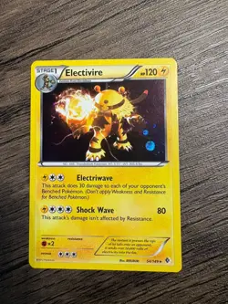 Pokemon TCG Electivire Blister Exclusives 54/149 Promo Cosmos Holo Rare - Image 1