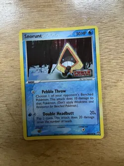 Pokemon TCG Snorunt Power Keepers 64/108 Stamped Holo Rare - Image 1