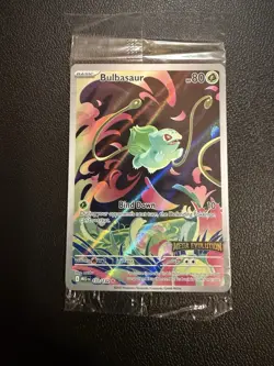 Pokemon Mega Evolution Bulbasaur Stamped Promo - Sealed - Image 1