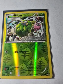 Pokemon Burmy 2/124 Common Reverse Holo XY Fates Collide NM - Image 1