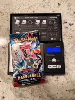 VERY HEAVY!! (22.41g) Pokemon Twilight Masquerade – Factory Sealed Booster Pack - Image 1