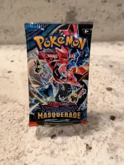 VERY HEAVY!! (22.41g) Pokemon Twilight Masquerade – Factory Sealed Booster Pack - Image 2
