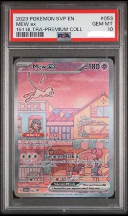 Pokemon Mew EX #053 Ultra Premium Collection PSA 10 English - Image 1