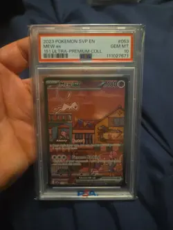 Pokemon Mew EX #053 Ultra Premium Collection PSA 10 English - Image 2