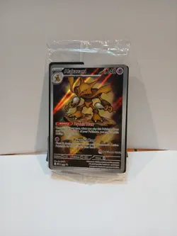 Alakazam 009 Black Star Promo Pokemon Center stamp SEALED - Image 2