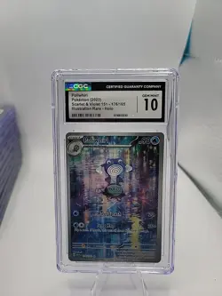 Poliwhirl 176/165 Sv2a: Pokemon Card 151 Holo (Japanese) CGC Gem Mint 10 - Image 1