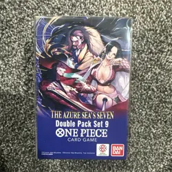 One Piece TCG: Double Pack Set 9 The Azure Sea's Seven SEALED English Brand New - Image 1