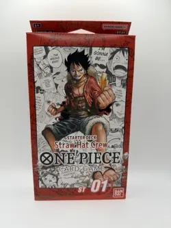 One Piece TCG Starter Deck ST-01 Straw Hat Crew English Edition - Image 1