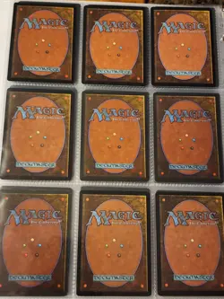 Vintage Magic The Gathering Binder Collection Card Lot MTG 1993-2003 Rares - Image 5