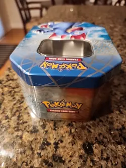 Pokemon Trading Card Game 2010 HeartGold & SoulSilver Feraligatr Tin EMPTY - Image 4