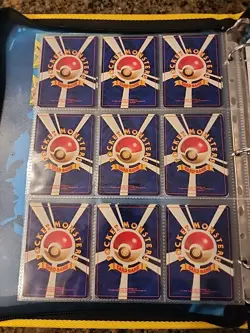 Japanese WoTC Pokemon Card Vintage Collection Binder Lot Holo Rare Base Neo Gym - Image 4