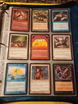 Vintage Magic The Gathering Collection Card Lot MTG 1993-1998 Pre-Rarity Symbol - Image 3