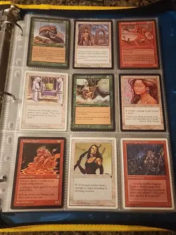 Vintage Magic The Gathering Collection Card Lot MTG 1993-1998 Pre-Rarity Symbol - Image 4