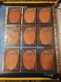 Vintage Magic The Gathering Collection Card Lot MTG 1993-1998 Pre-Rarity Symbol - Image 2