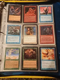 Vintage Magic The Gathering Collection Card Lot MTG 1993-1998 Pre-Rarity Symbol - Image 3