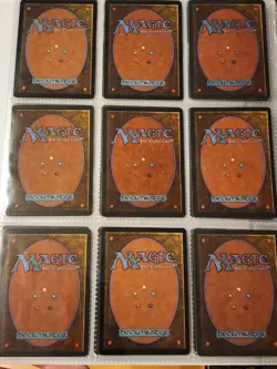Vintage Magic The Gathering Binder Collection Card Lot MTG 1993-2003 Rares - Image 5