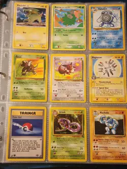 Pokemon Collection Binder Vintage Lot of Cards Holo Rare WoTC E-Reader Etc - Image 3