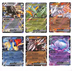 6 Card Pokemon Lot - White Flare / Black Bolt EX Keldeo , Reshiram, Serperior - Image 1
