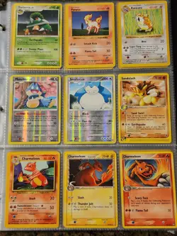Pokemon Collection Binder Lot of Cards Holo Rare Vintage WoTC Shadowless Etc - Image 1