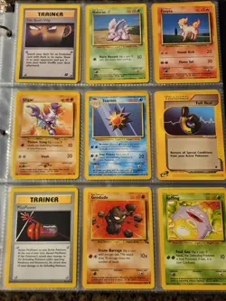 Pokemon Collection Binder Lot of Cards Holo Rare Vintage WoTC Shadowless Etc - Image 4