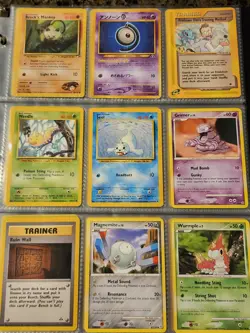 Pokemon Collection Binder Lot of Cards Holo Rare Vintage WoTC Shadowless Etc - Image 5