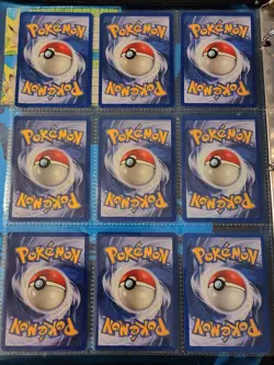 Pokemon Collection Binder Vintage Lot of Cards Holo Rares WoTC 1st Editions Etc - Image 2