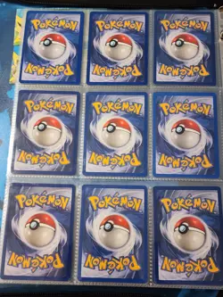 Pokemon Collection Binder Vintage Lot of Cards Holo Rares WoTC 1st Editions Etc - Image 5