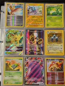 Huge Pokemon Collection Binder Vintage Modern Lot of Cards Holos Rares WoTC Etc - Image 1