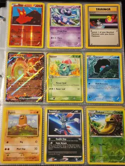 Huge Pokemon Collection Binder Vintage Modern Lot of Cards Holos Rares WoTC Etc - Image 3