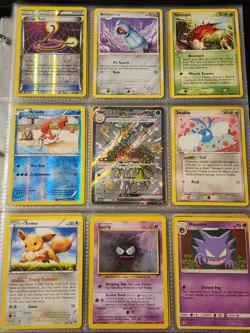 Huge Pokemon Collection Binder Vintage Modern Lot of Cards Holos Rares WoTC Etc - Image 4