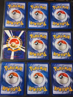 Pokemon Collection Binder Lot of Cards Holo Rare Vintage WoTC Shadowless Etc - Image 2