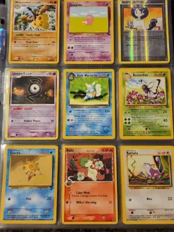 Pokemon Collection Binder Lot of Cards Holo Rare Vintage WoTC Shadowless Etc - Image 4