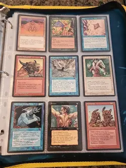 Vintage Magic The Gathering Collection Card Lot MTG 1993-1998 Pre-Rarity Symbol - Image 5