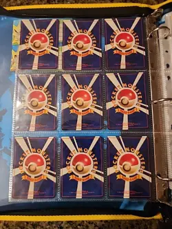 Japanese WoTC Pokemon Card Vintage Collection Binder Lot Holo Rare Base Neo Gym - Image 5